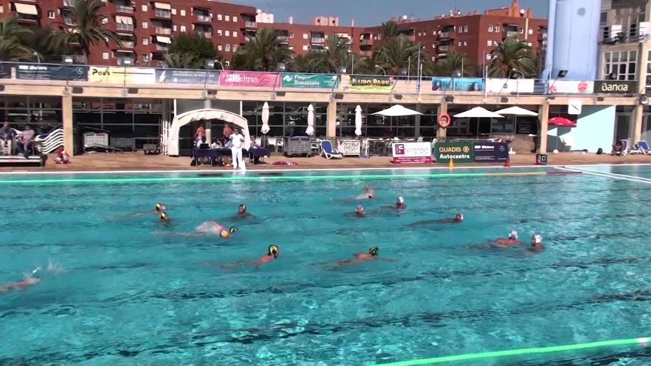 CN MATARO 12 WP NAVARRA 7 part 1 Spanish League 2016 water polo YouTube