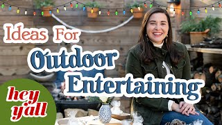 10 Tips For Outdoor Entertaining In The Winter How To Host Outside In The Cold