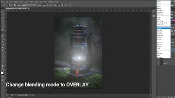 Lantern Manipulation | Photoshop Tutorial