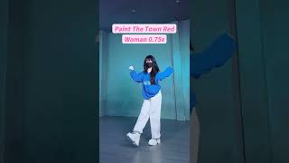 Paint The Town Red x Woman | Dance Tutorial (0.5x 0.75x 1x) Resimi