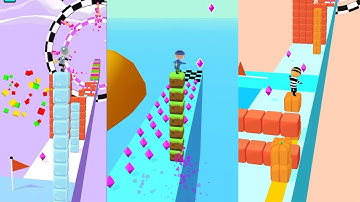 Cube Surfer New Update Gameplay (iOS, Android) Walkthrough Part 1 | Levels 89-101