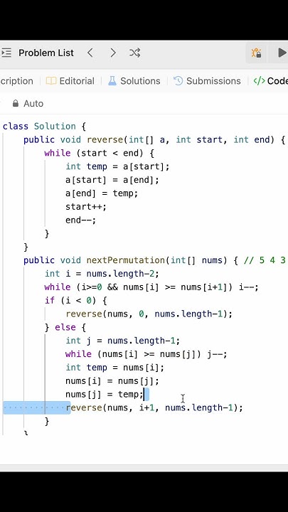 Next Permutation | Time & Space complexity | Java+DSA - YouTube