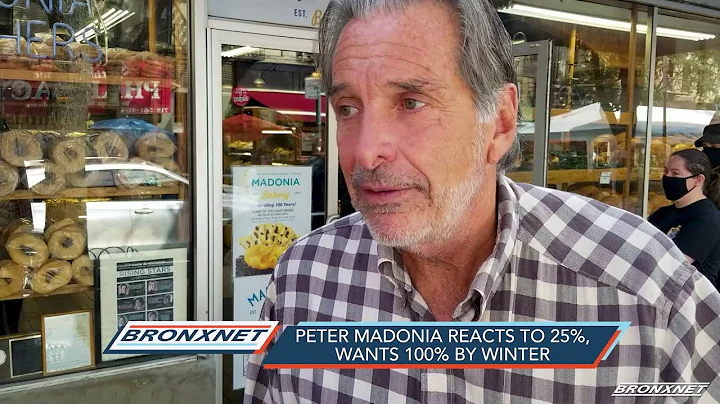 Peter Madonia Reacts to 25%, Wants 100% by Winter