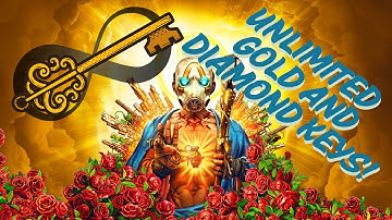 How to get unlimited DIAMOND & GOLD keys on Borderlands 3! Easy Glitch