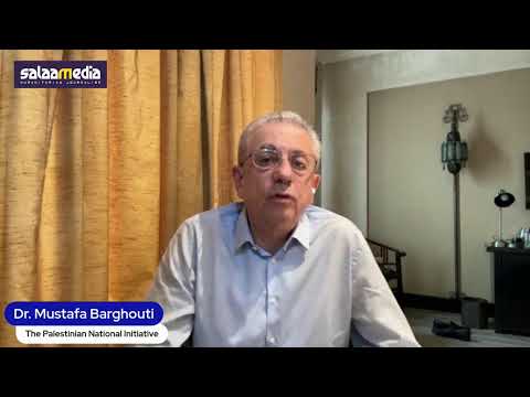 The Zionist Movement Is Nothing But A Settler Colonialism Dr Mustafa Barghouti