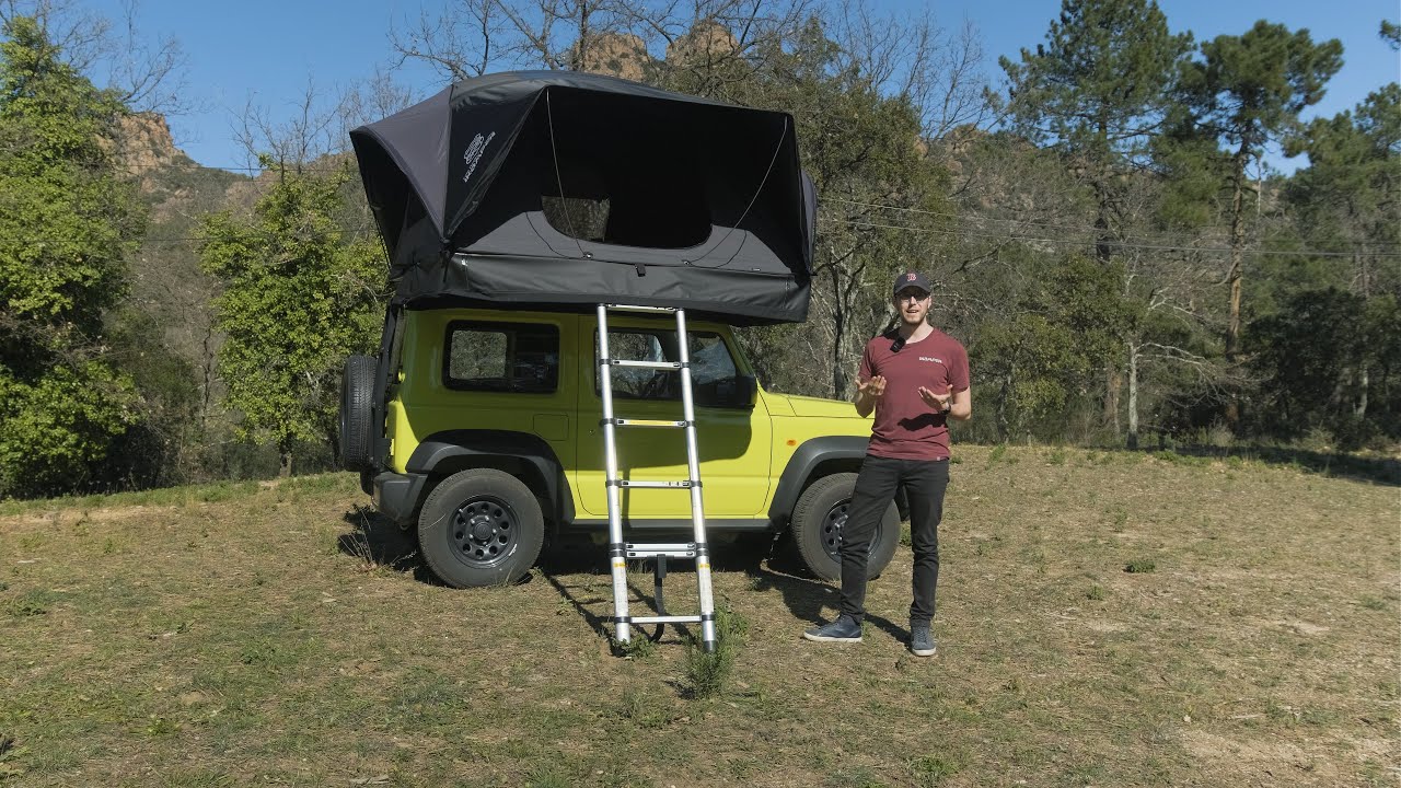 Tente de toit à 1199 euros annexe incluse pour voiture, 4x4, suv, van,  remorque, utilitaires, fourgons