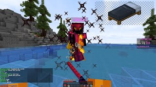 Bedwars Player Tries Pot PvP