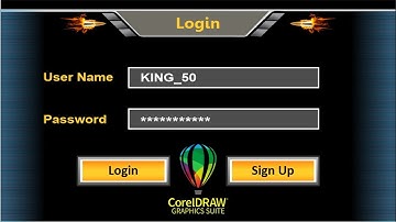 Game Interface Design in CorelDraw | Part 2 | Game UI Design | KH Graphics