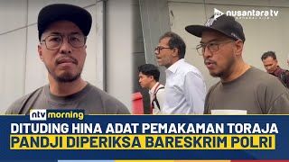 Materi Stand Up Tahun 2013 Diungkit Lagi, Pandji Pragiwaksono Diperiksa Bareskrim | NTV MORNING