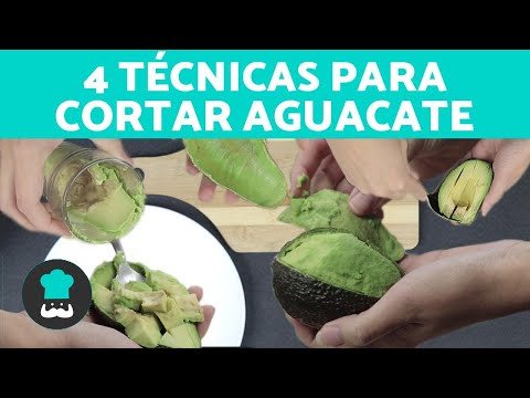 ¿Cómo PELAR un AGUACATE? 🥑 (¡4 Formas de Cortar Aguacate!)