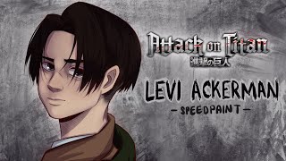 Levi Ackerman [Attack on Titan] Speedpaint Timelapse Drawing on Procreate