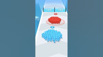 Crazy Crowd Run 🤯 | Count Master Run All Levels #countmaster #gaming #shorts