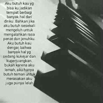 Piano lagu sedih