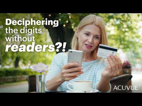 ACUVUE® Multifocal Contact Lenses | You won’t believe your eyes!