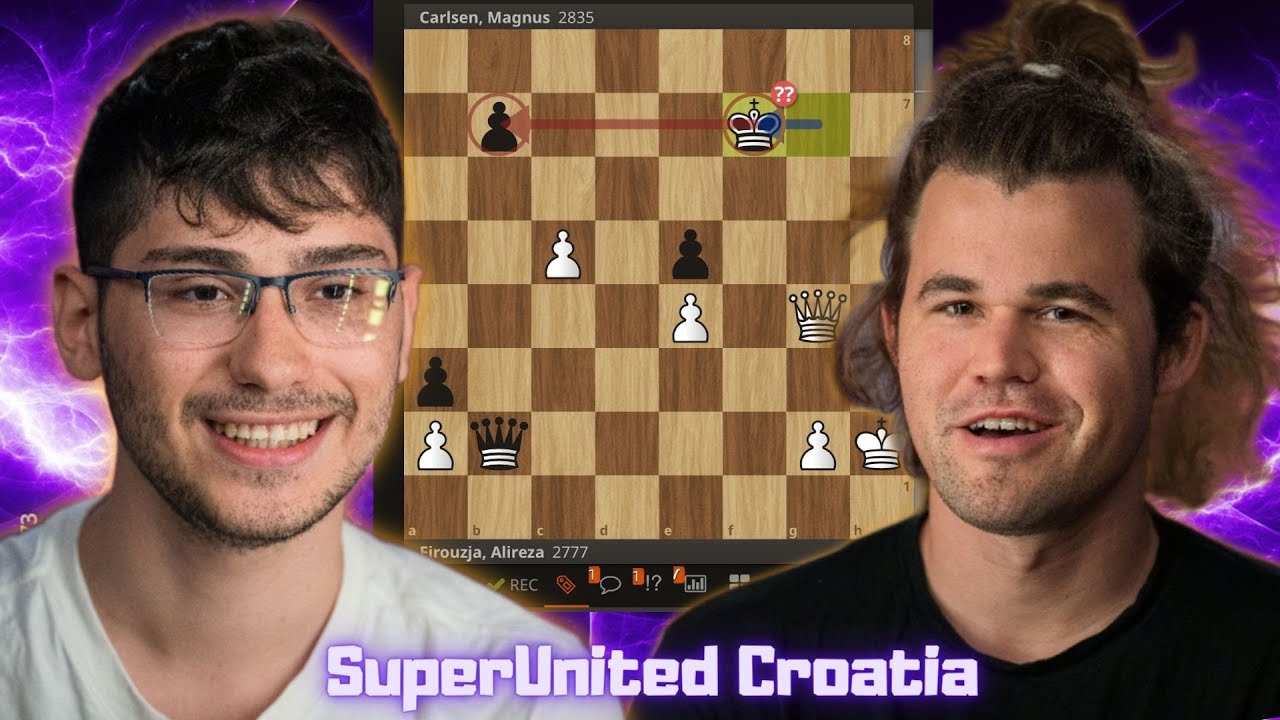 World No.1 Magnus Carlsen vs World No.2 Alireza Firouzja (ARMAGEDDON)