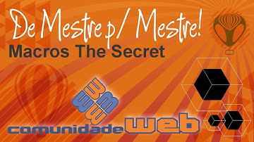 Como Usar Macros no CorelDRAW Sem Instalar Dúvida do Alex Falcão da Comunidade WEB