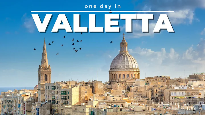 ONE DAY IN VALLETTA (MALTA) | 4K UHD | The beautif...