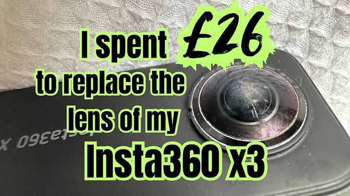 How to Fix Broken Insta360 x3 Lens (Do it Yourself Lens Replacement)