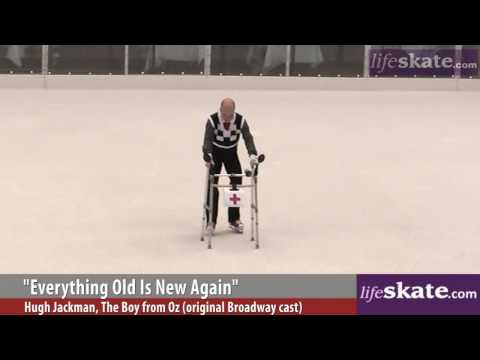 Scott Hamilton interview and skate at Rockefeller Rink