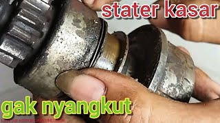 CAUSES OF ROUGH L300 STARTER, SOMETIMES STUCK, SOMETIMES NOT