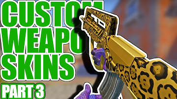 CUSTOM WEAPON SKINS (Part 3) ★ CS:GO Showcase