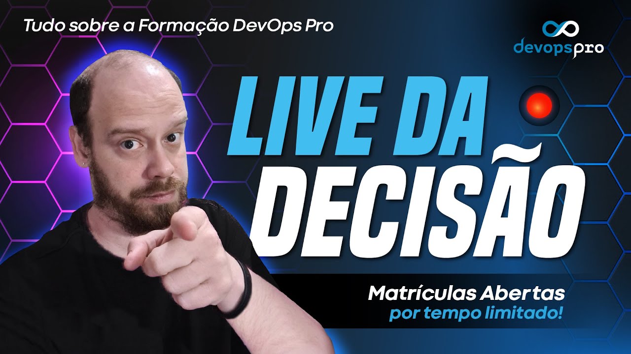 Live da Decisão: Conheça a Formação DevOps Pro por dentro - YouTube