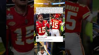 Mahomes Missed the Ketchup Target—and Signed With the Rival 🍅 #shorts #nfl #nflopa