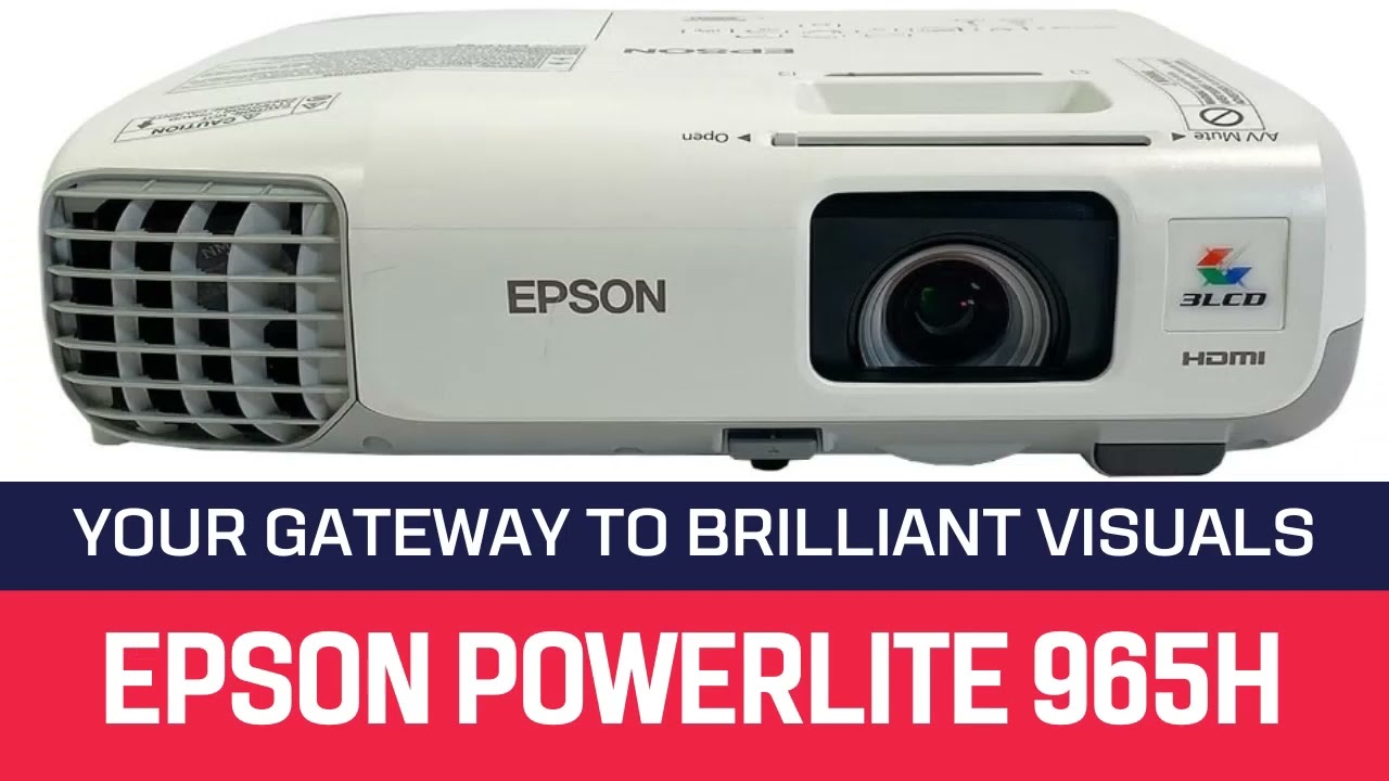 Epson PowerLite 965H 3LCD Projector : REVIEW - YouTube