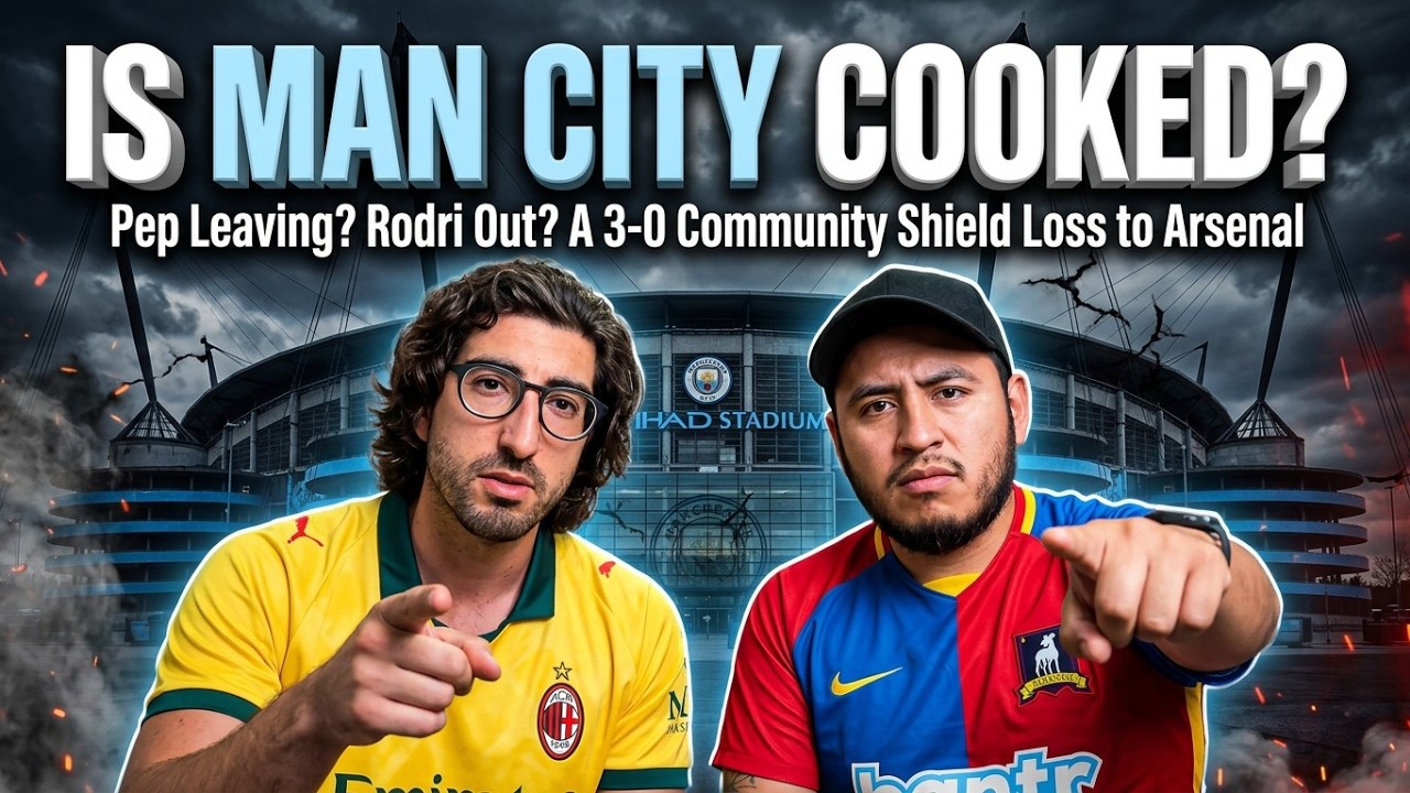 The Downfall Of Man City, Arsenal Win 3-0, Rodri To Barca, Ronaldo Retiring & League Predictions
