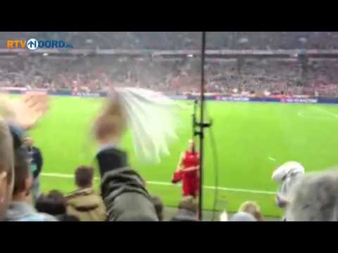 Arjen Robben bezorgt zoon Paul Matthijs avond van zijn leven - RTV Noord