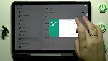 LENOVO Tab K11E – How to Change Date & Time