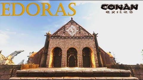 Building Edoras - in Conan Exiles (No Mods)