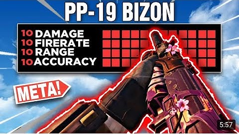The BEST PP19 Bizon Gunsmith in (SEASON 7) No Recoil Fast ADS High Accuracy in COD Mobile…(META)