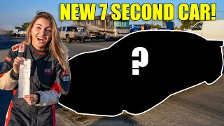 Revealing my New 7 Second Drag Car!