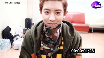 [HD] EXO Chanyeol - The Star interview (Eng & Myanmar Subs)