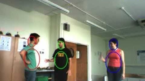 People detection tracking. Method 2