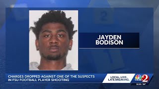 Charges dropped against man in FSU football player shooting case