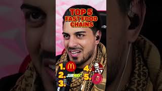 Were you surprised that any of these were top in NA? #fastfood #top5 #games