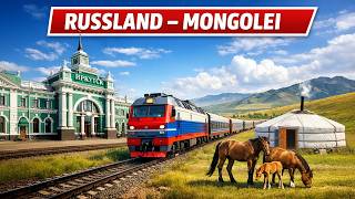 Hauptbahnhof Irkutsk In Sibirien Monischer Personenzug & Reise Nach Ulaanbaatar China Route