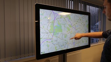 Complete Signage® PCAP Touch Screen Displays Demo
