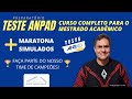 Teste anpad 2022  prof eduardo chaves te ensina a  melhor estratgia para fevereiro 2022 