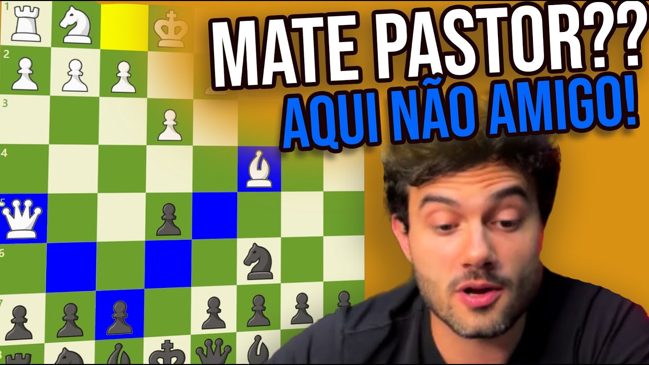 Ele tentou me dar o MATE PASTOR sem saber que eu era um GM!! SpeedRun #35 Xadrez Online