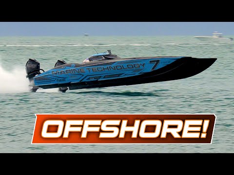 Fastest V Bottoms and the MTI 390XR! Key West Offshore Races
