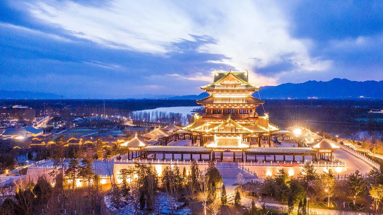 newspaper mockup World's biggest garden show concludes in Beijing