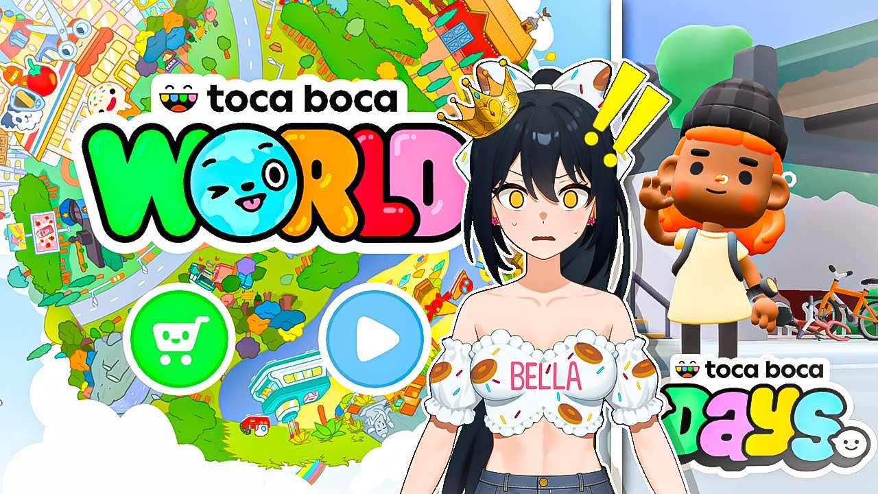 TOCA BOCA CHANGE?! NOUVEAU JEU MULTIPLAYER TOCA BOCA DAYS - YouTube