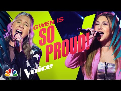 Jillian Jordyn vs. Rowan Grace on Lauren Spencer Smith's "Fingers Crossed" | The Voice Battles 2022