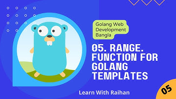 range Function for Golang Templates - Golang Web Development Bangla