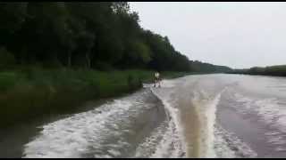 waterskiën in Lemstervaart