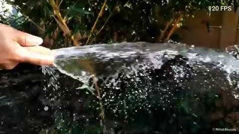 Poco F1 super slow motion sample shots - 960 FPS