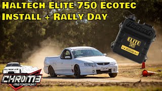 VY Commodore 3.8L Ecotec Haltech Elite 750 Install & Skid Control Rally Day